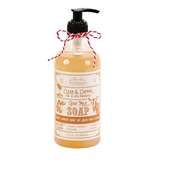 San Francisco Soap Clean and Caprine Honey Apricot Scent-CLH1423