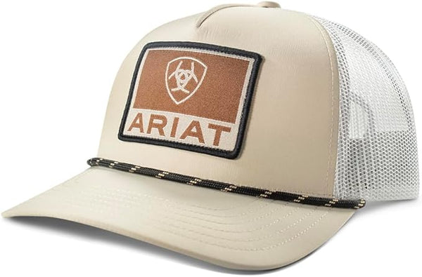 Ariat Mens Logo Patch Cap Tan - A300092508