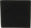 Ariat Embossed Logo Black Bifold Wallet A3546001