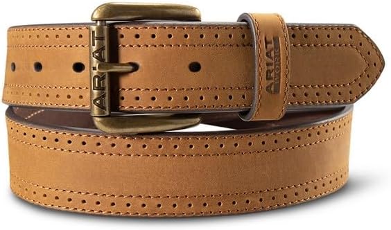 Ariat Work Men's Medium Brown Performance Edge Work Belt - A1700344