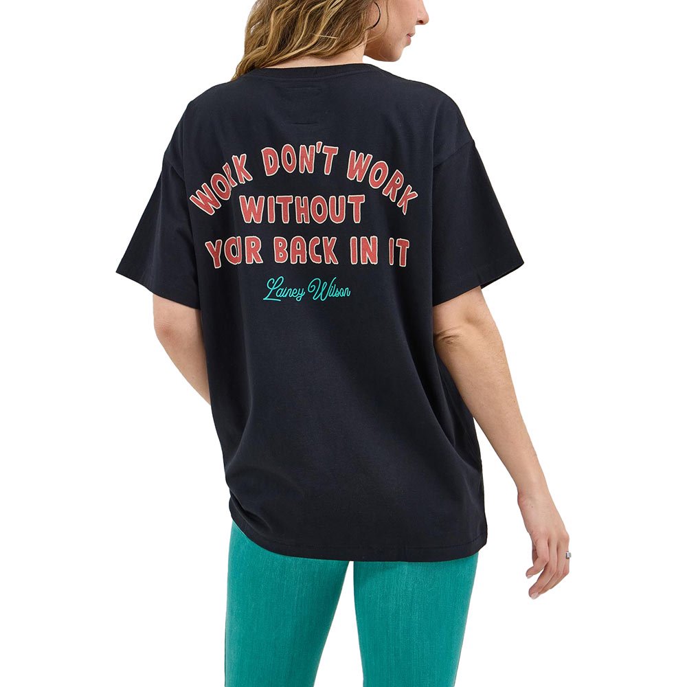 Wrangler Ladies Lainey Wilson Work Don't Work Short Sleeve T-Shirt - 112375645