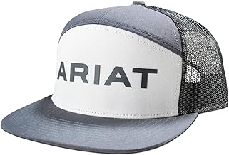 Ariat Mens Cap R112 Rubber Logo Grey A300092706