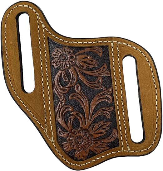 Ariat Floral Embossed Knife Sheath Brown-A1801444
