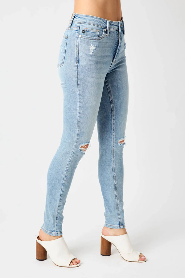 Judy Blue Jeans Tummy Control Destroy Skinny JB88797