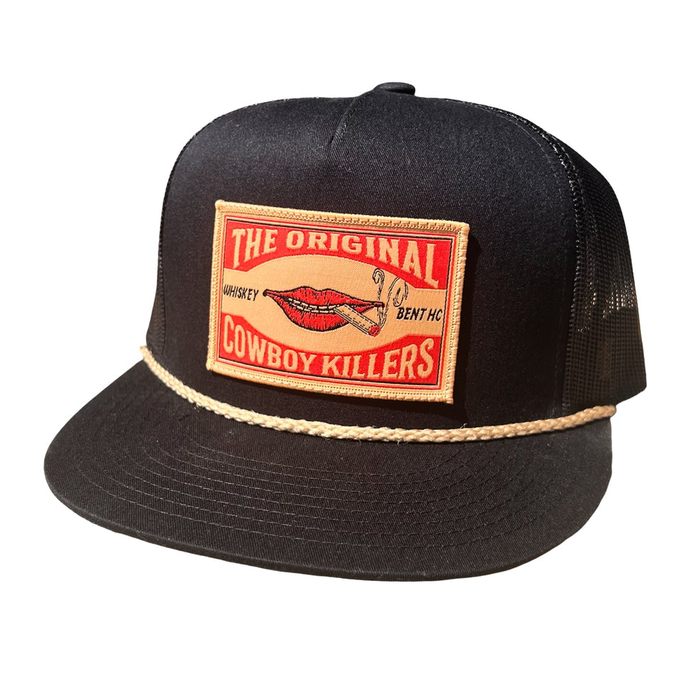 Whiskey Bent Hat Co MatchBox Black Hat-matchbox