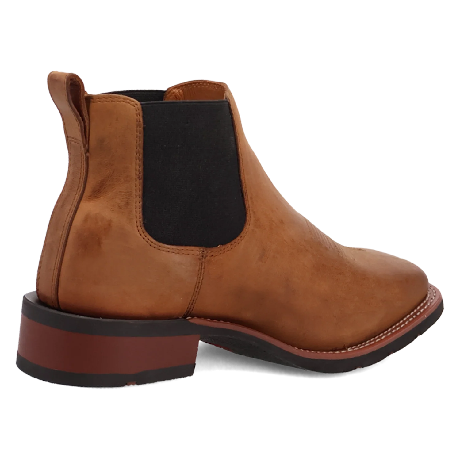 Laredo Men's Devin Tan Leather Western Ankle Boot 70009