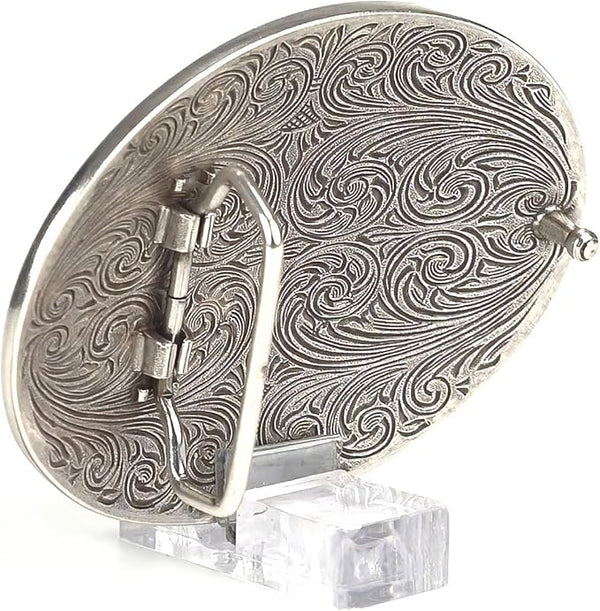 Ariat Unisex Adult American Flag Eagle  Oval Buckle A37067