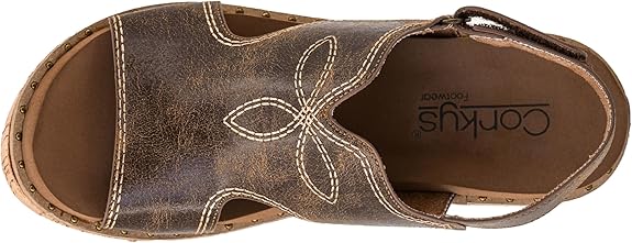 Corkys Darlin Cognac Wedge Sandal - 41-0715-COGN-Q