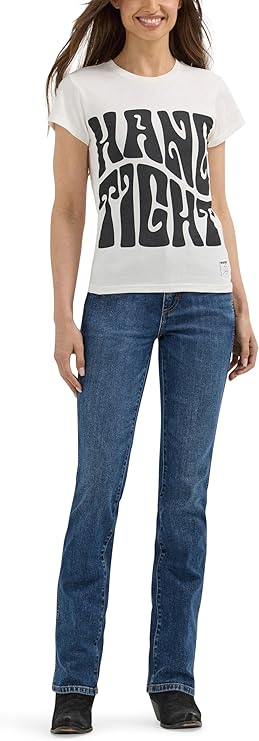 Wrangler Ladies Laniey Wilson Hang Tight Tee-112360649