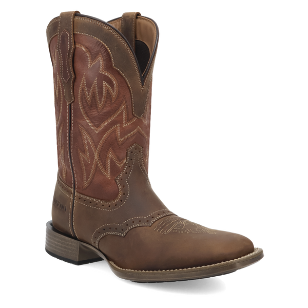Laredo Men's Stratford Leather Boot - Brown/Red - 8061