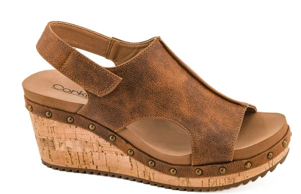 Corky For Keeps Rust Sandal - 41-0626-RUST-Q