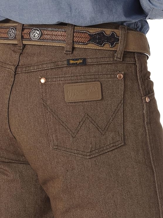 Wrangler Men's Cowboy Cut Original Jeans Brown 13MWZBW
