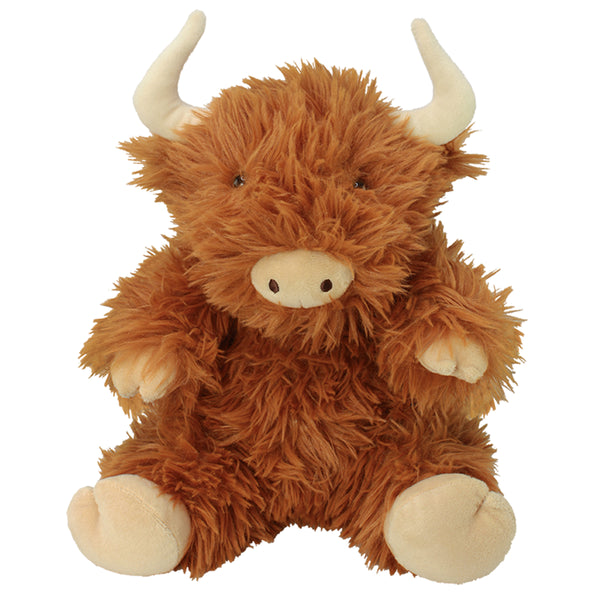 Wish Pet 12" Sitting HighLand Cow 94037