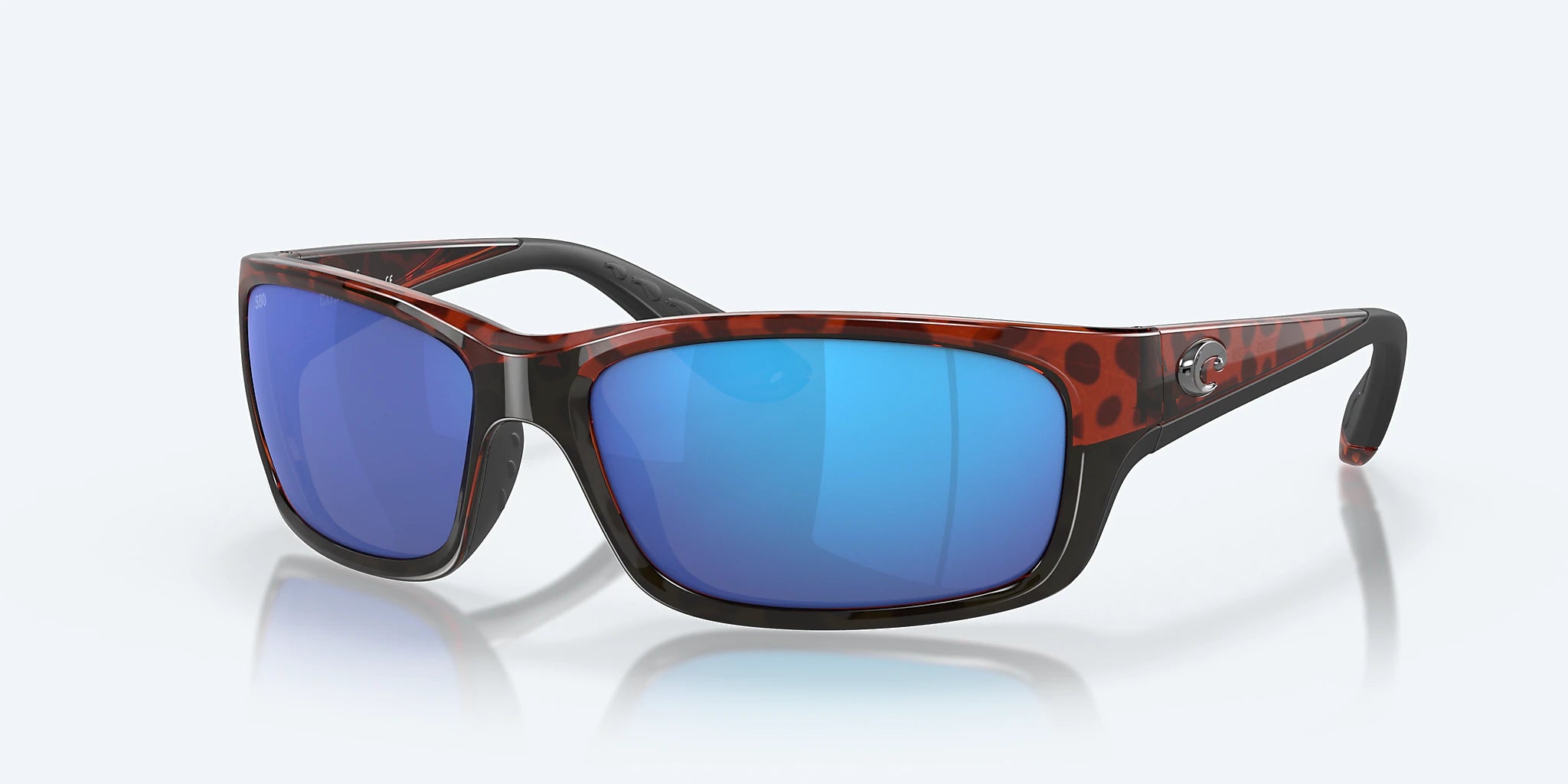 COSTA DEL MAR JOSE Blue Mirror Polarized Glass Men's Sunglasses 06S9023