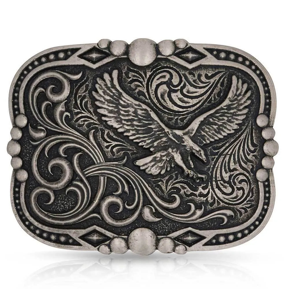 Montana Silversmiths Attitude Soaring Freedom Buckle-A1034S