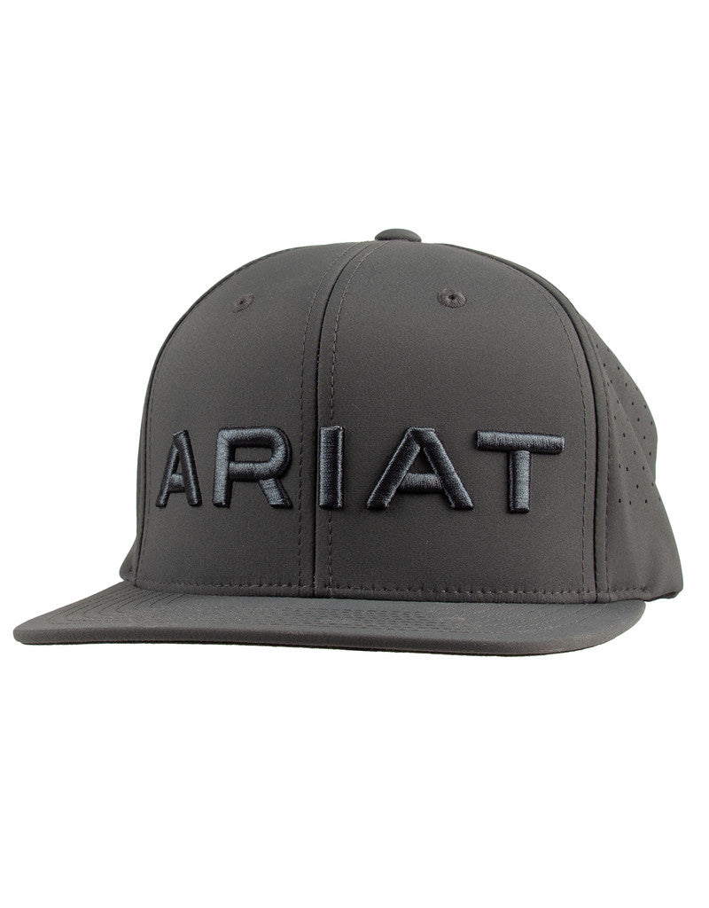 Ariat FLEXFIT Hybrid Snapback Logo Cap - Grey - A300091707