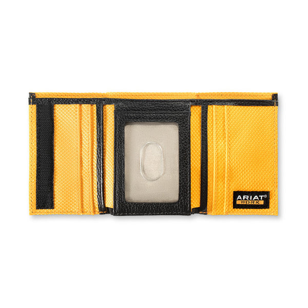 Ariat Rodeo Work Grey Heather Tri-Fold Wallet - A3402906