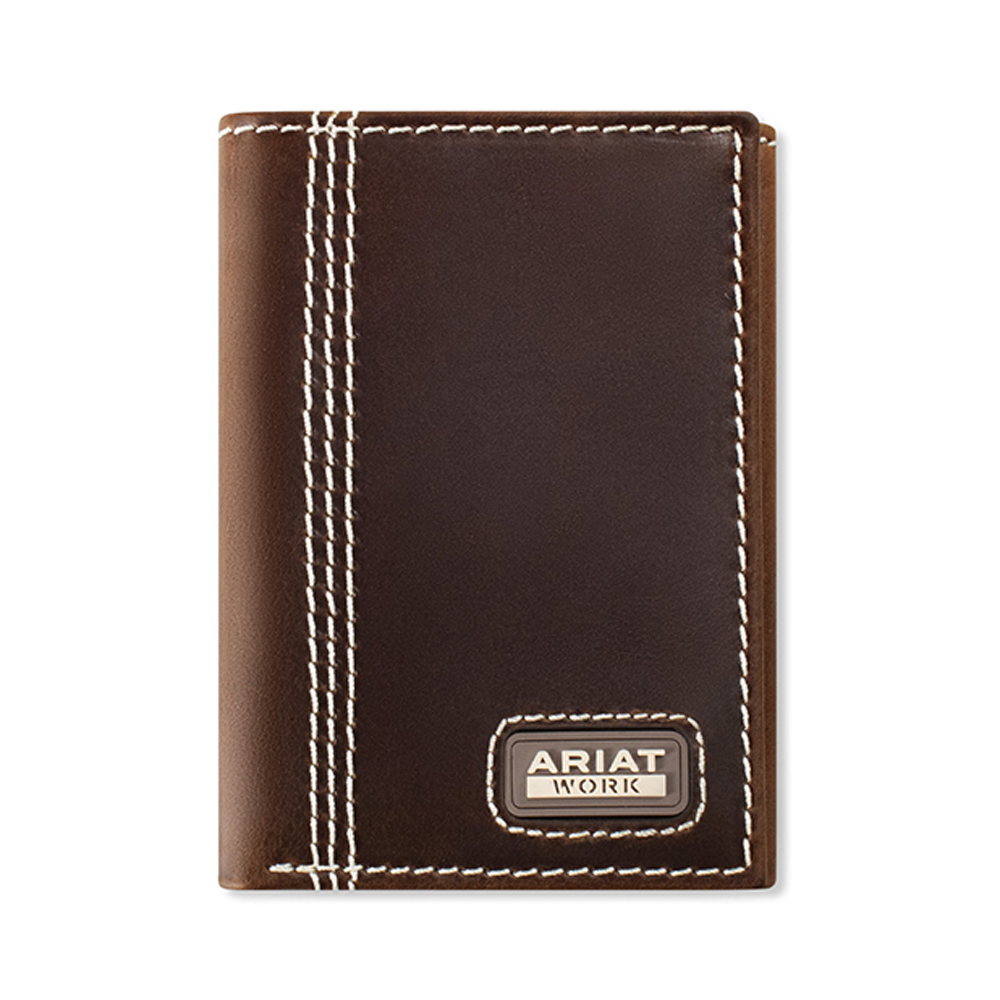 Ariat Utility Leather Trifold Wallet - A3403602