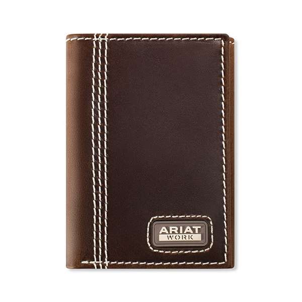 Ariat Utility Leather Trifold Wallet - A3403602