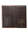 Ariat Brown Redline Shield Rodeo Wallet A3569102