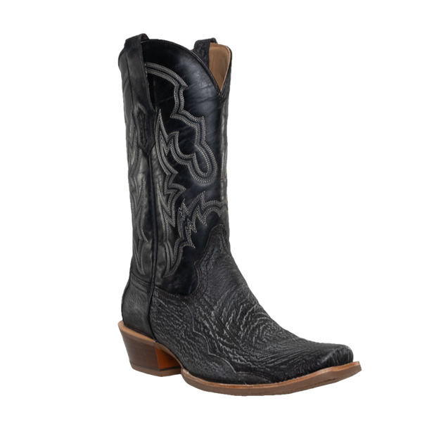 Corral Men's Shark Horseman Toe Black Western Boots A4420