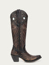 Corral Ladies Honey Snip Toe Tall Top Western Boots- A4814