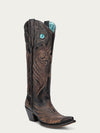 Corral Ladies Honey Snip Toe Tall Top Western Boots- A4814