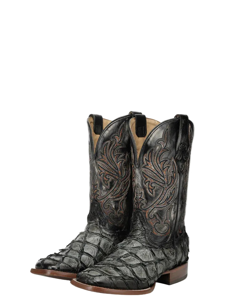 Corral Men's Pirarucu Fish Wide Square Toe Boot-A5055