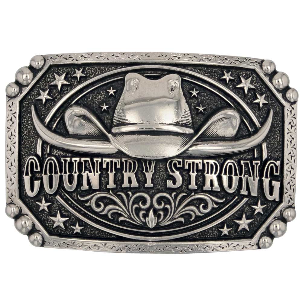Attitude by Montana Silversmiths Country Strong Buckle- A954