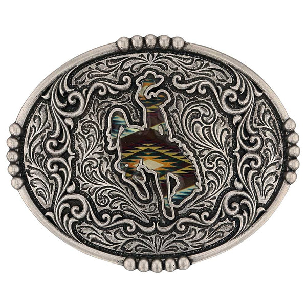 Attitude by Montana Silversmiths Sunrise Bronc Buckle- A988S