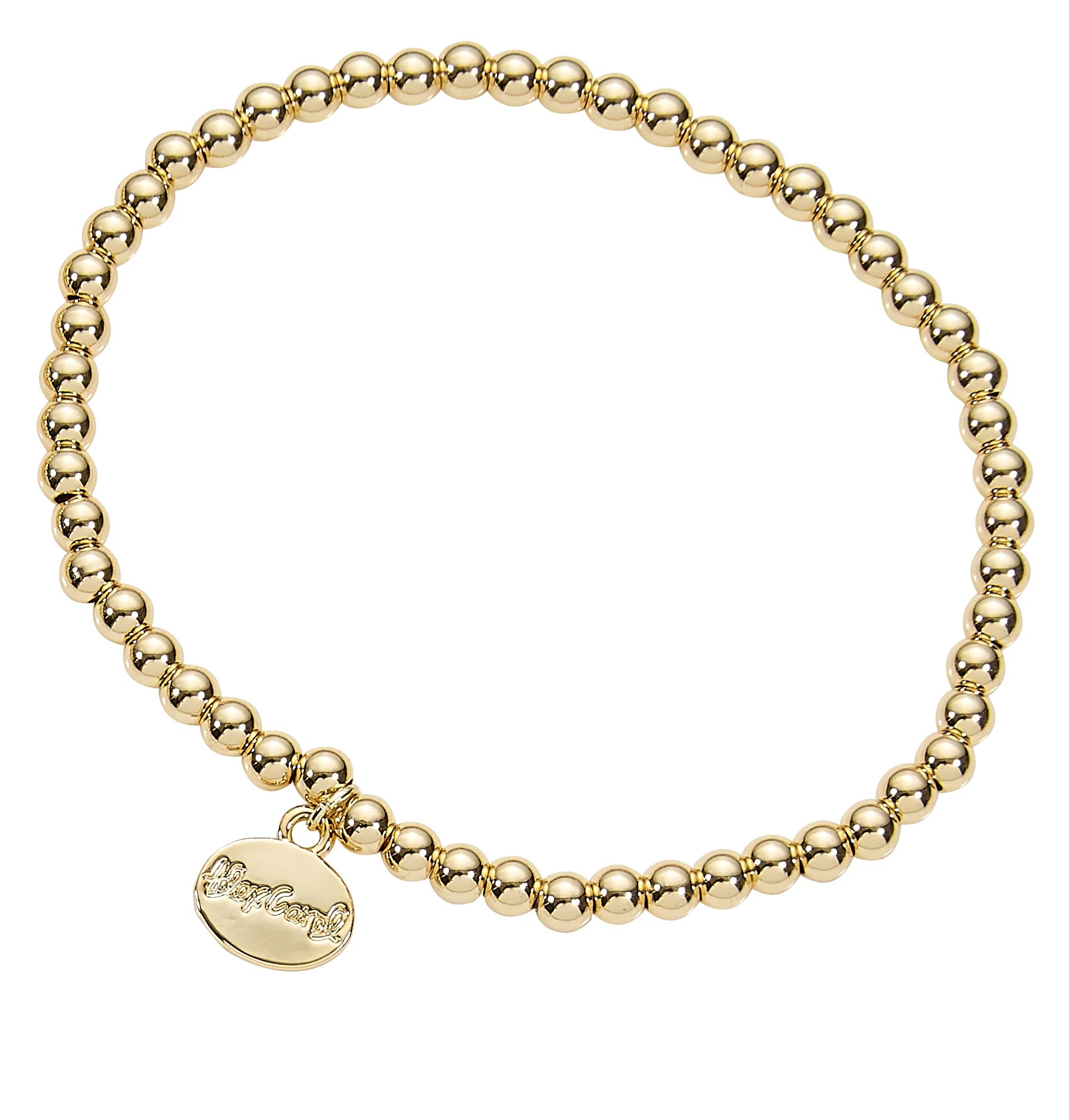 Alex Carol Jewelry 4MM Graduated Roll on Bracelet - Gold - B23156