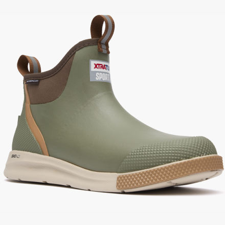 Xtratuf Men's Ankle Deck Sport - Olive - ADSM300