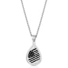 Montana Silversmiths Freedom Flies American Made Necklace AMNC6589