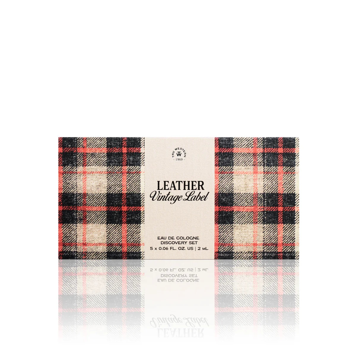Tru Fragrance Leather Vintage Label Discovery Holiday Set 99035