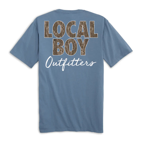 Local Boy Pocket T-Shirt Bottom Land Camo L1000349-SIL