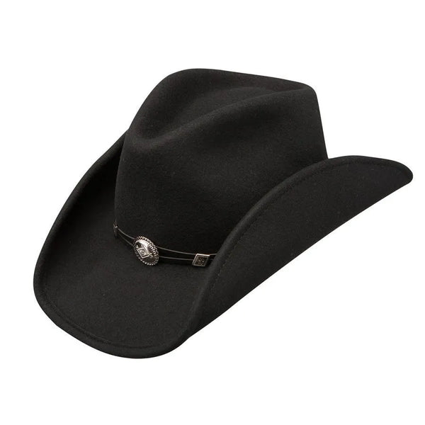 Stetson Holly Wood Drive Crushable Cow Boy Hat - Black -  TWHWDR-833207S0