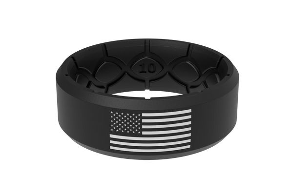 Groove Life Edge Hero Black and White Flag-R2-020