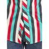 Rock and Roll Stripe Printed Twill Snap Long Sleeve Shirt - BMN2S07162