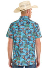 Rock & Roll Men's Hang Ten Cowboy Tek Western - BMN3S08398
