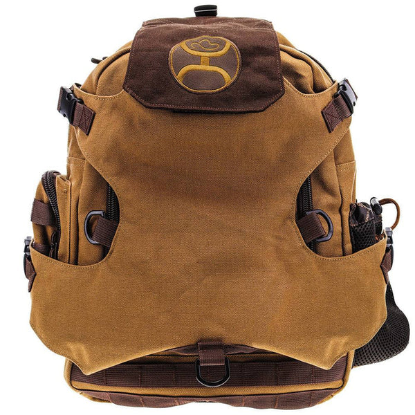 Hooey "Mule" Tan/Brown Backpack BP045BRTN