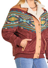 Panhandle Women's Oversized Microsuede Bomber - BW92C06949