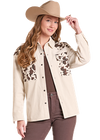 Rock & Roll Denim Ladies Cowhide Corduroy Shirt Jacket - BWN2S09388