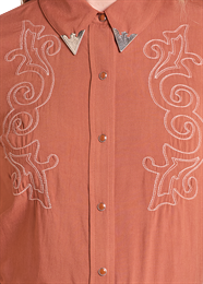 Rock & Roll Ladies Retro Western Shirt- BWN2S09408