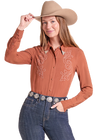 Rock & Roll Ladies Retro Western Shirt- BWN2S09408