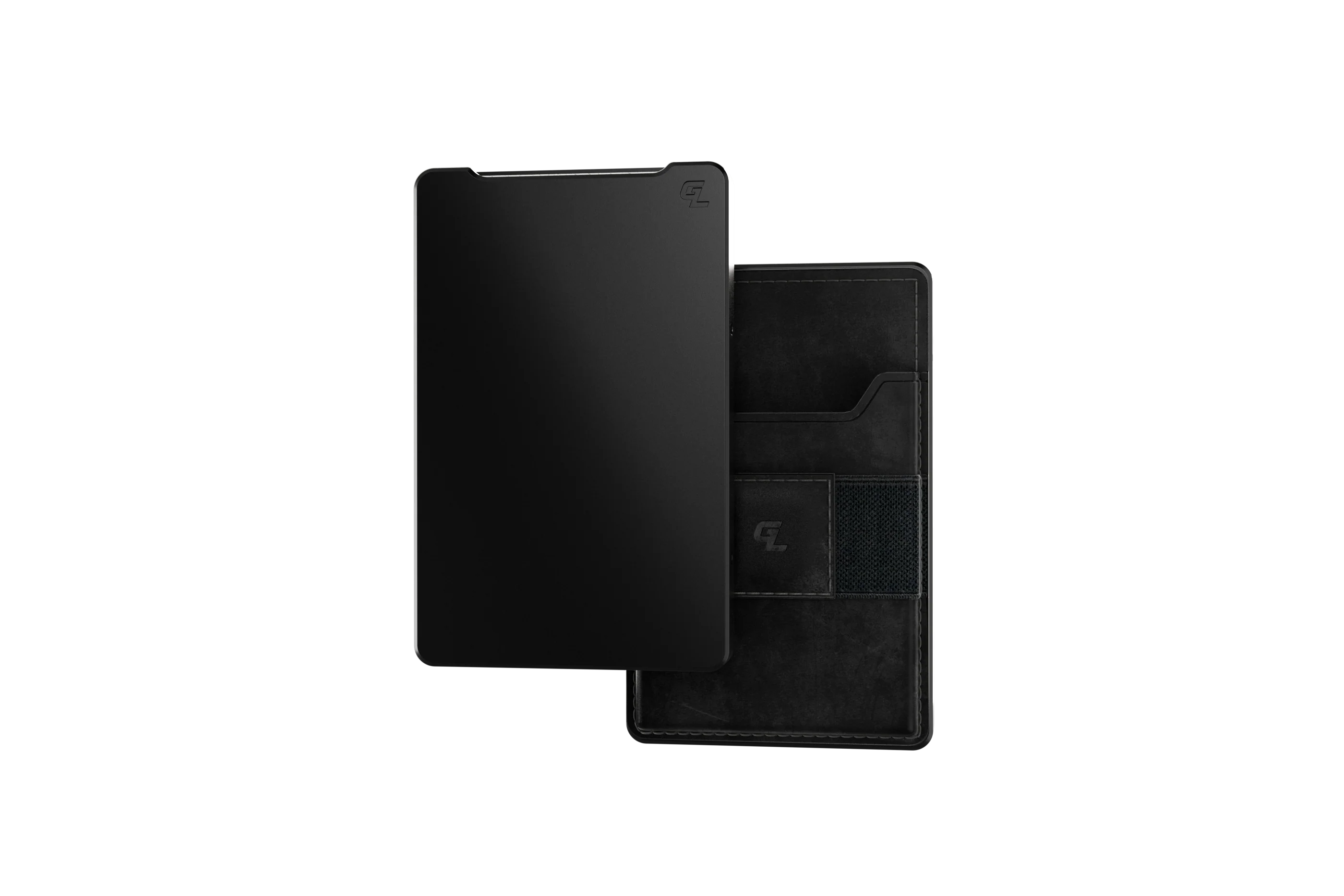 Groove Wallet® - Midnight Black Groove Wallet Go™ - Black Leather