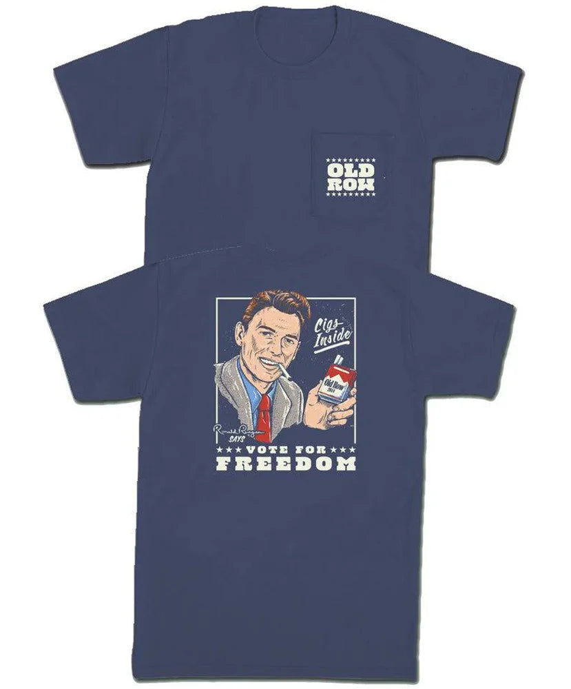 Old Row Cigs Inside2.0 Pocket Tee-WROW3632
