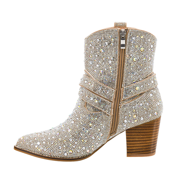 Corkys Ladies Bootie Call Rhinestone Boot 80-0392-RHIN-Q
