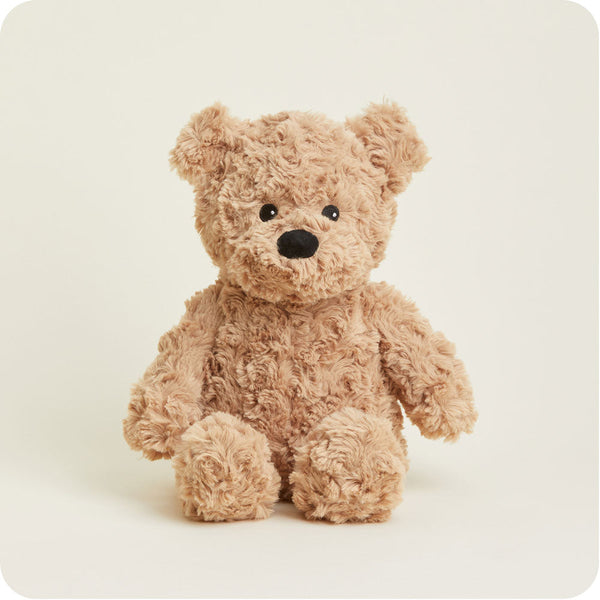 Brown Curly Bear Warmie - CP-BEA-CB