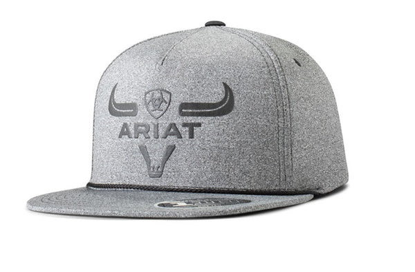 ARIAT Cloth Long Horn Heather Black A300083301