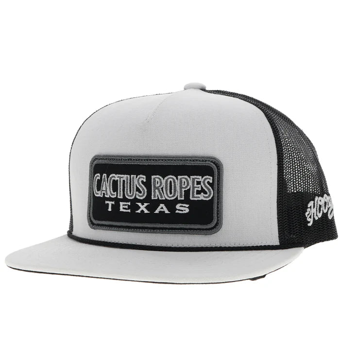 Cactus Ropes Hat White/Black - CR093